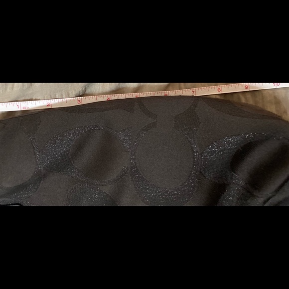 COACH Madison Bag Black on Black - Picture 10 of 11